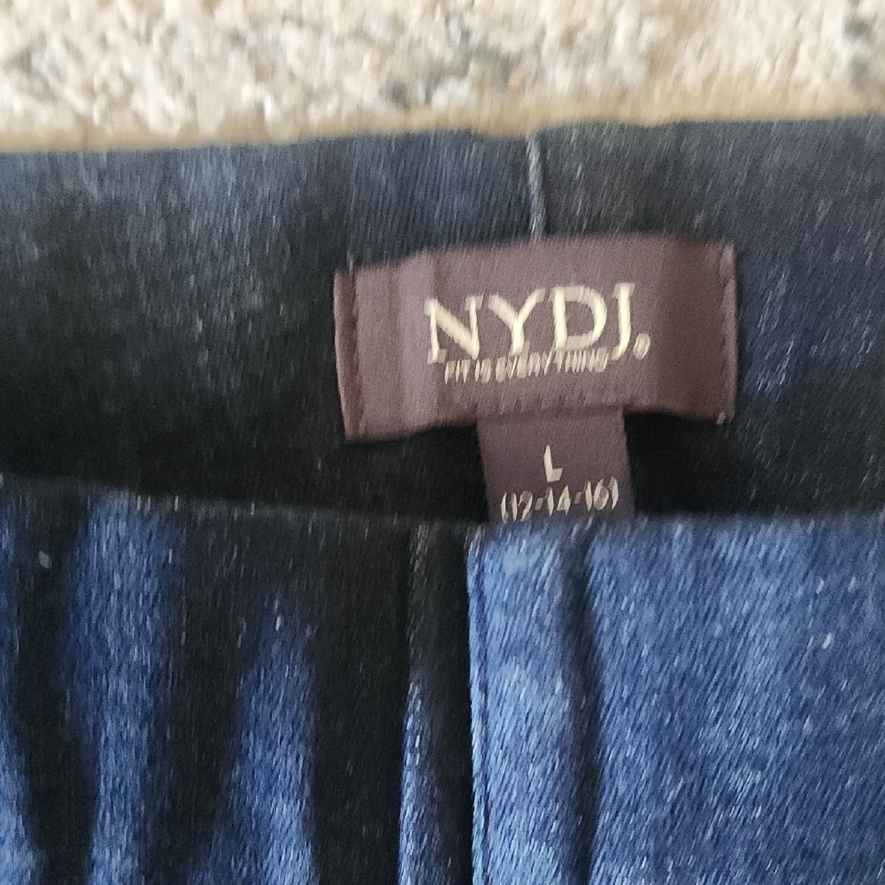NWT NYDJ Kenzie Pull On Slim Bootcut Jeans Dark Wash Stretch - Picture 5 of 15